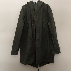 H&M Cotton Fishtailed Parka